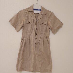Calvin Klein Khaki Tan Dress